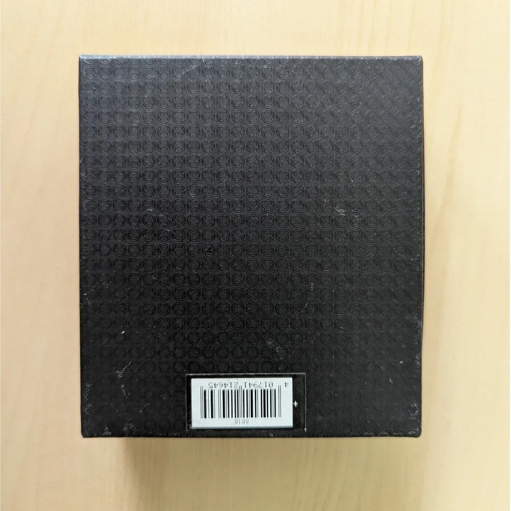 Montblanc 8616 Black Textured Leather Wallet 6cc Coincase Red Interior New Box